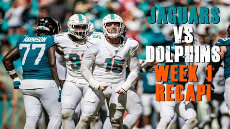 Jacksonville Jaguars vs. Miami Dolphins Week 1: Odds  .